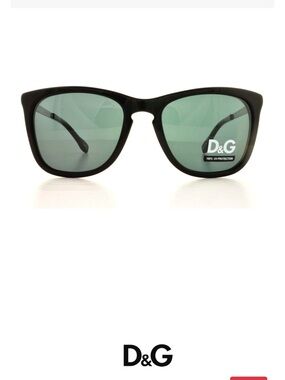 Dolce & Gabbana Black Polarized Sunglasses with case